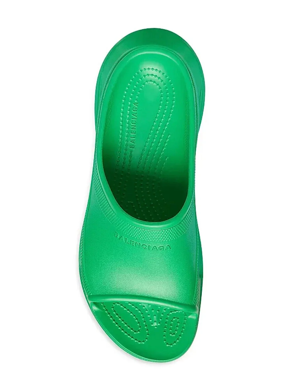 NIB $625 Balenciaga X Crocs Green Pool Slide Sandals Sneaker Designer 42/9